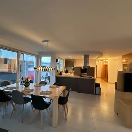 Apartment D2 Luxus-penthouse Mit Dachterrasse - Bis 9 Personen - A81 - Stuttgart - Messe - Daimler - Ab 5 Naechte - Business Center Und Konferenzraum Separat Buchbar *