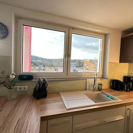 Modernes Business Penthouse Stuttgart-sindelfingen, 6 Schlafzimmer, 9 Einzelbetten, Messe, A81 Apartament *